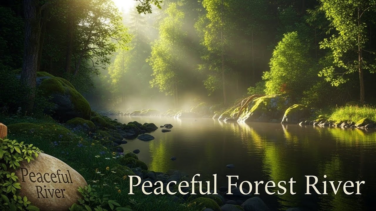 River Ambience 🌿 Soothing Flowing Water Sounds for Meditation and Deep Sleep #139