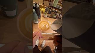 Boring oat latte