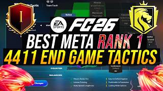 BEST META 4411 *END GAME* CUSTOM TACTICS & FORMATION - FC 26 screenshot 4