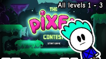 The Pixel Contest All Levels 1 - 3 #flipaclippixelcontest