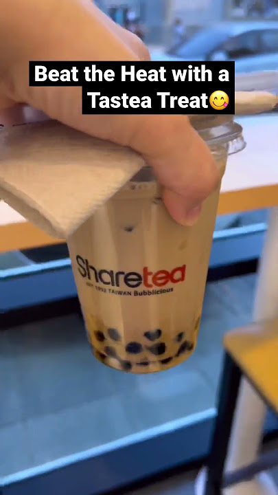 How to Keep Cool this Summer #shorts #reels #bubbletea #sharetea #tea