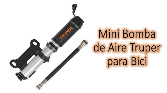 Inflador Mini Bomba Aire Bicicleta Plegable Truper