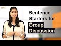 Sentence starters for group discussion  group discussion tips  talentsprint