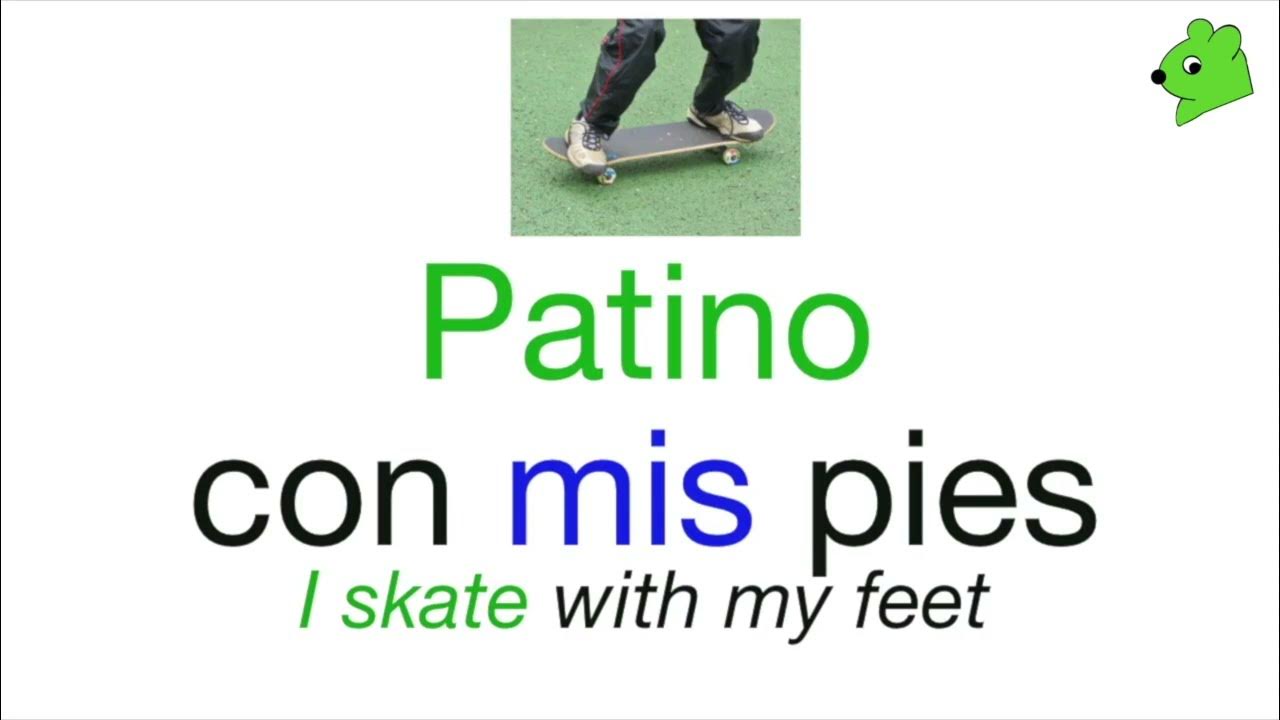 My Body in Spanish for Kids Learn Verbs + Parts of the Body YouTube