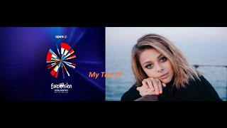 Eurovision Song Contest 2020 - My Top 37