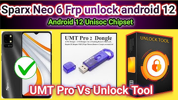 Sparx Neo 6 Frp unlock done by UMT Pro Vs Unlock Tool in 1 click | 2024