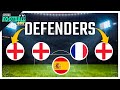 GUESS THE FOOTBALL TEAM FROM DEFENDERS NATIONALITY | QUIZ FOOTBALL 2022