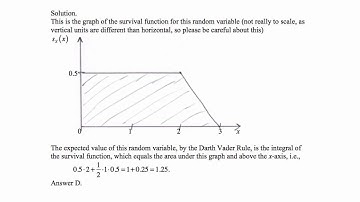 Exam P Exercise for June 2, 2017