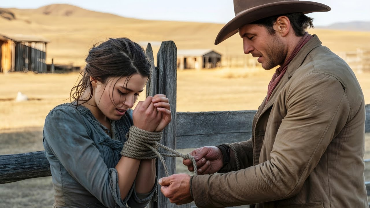 Lonely Cowboy Took In Virgin Girl Who Was Left Tied to a Fence by Her Abusive Father