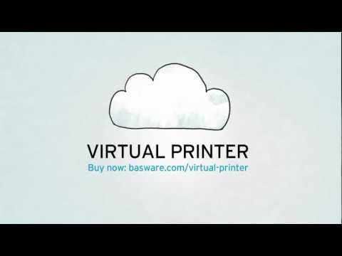 Basware e-Invoice Virtual Printer