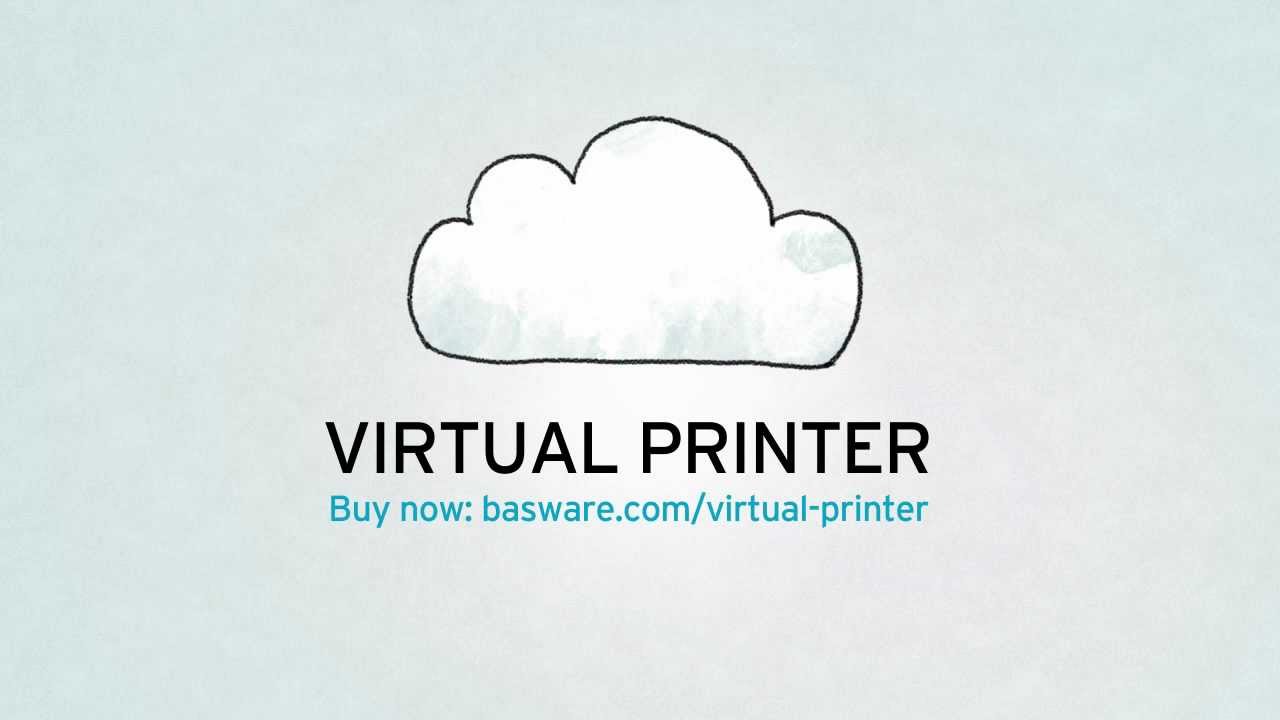 Basware e-Invoice Virtual Printer