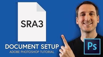 How to set up an SRA3 document in Adobe Photoshop