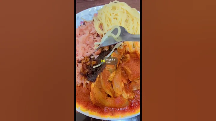 Ghana Authentic waakye and spaghetti served🔥🔥🔥#trending #viral #nigeria #ghana#foodie # #food