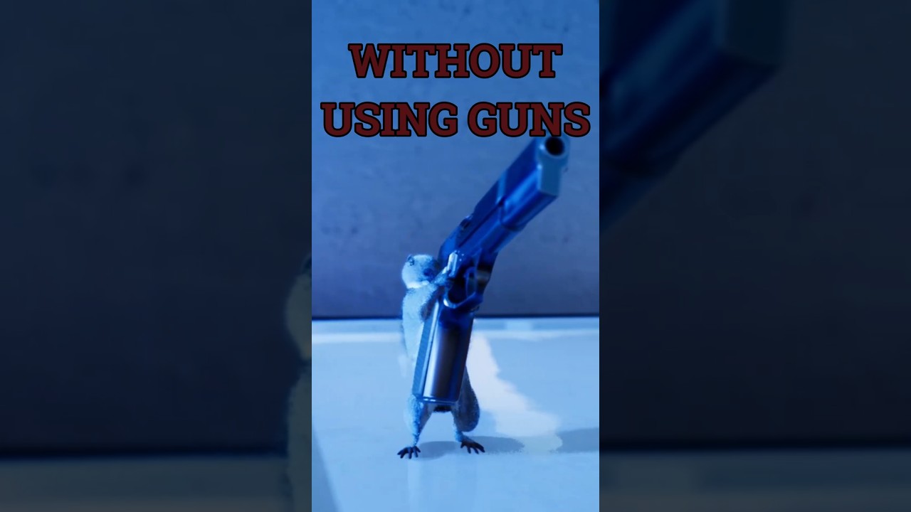 Можно ли победить Белку с помощью ружья, не используя оружие? 