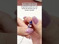 Unique handmade Starry Sky Blue Floral Bracelet ✨💙 | Dreamy Blue DIY Jewelry Tutorial