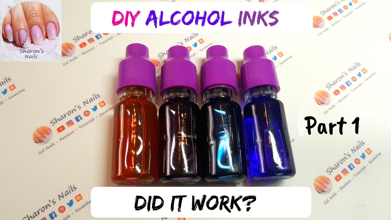 Спиртовые чернила своими руками! Часть 1 — Сработало?