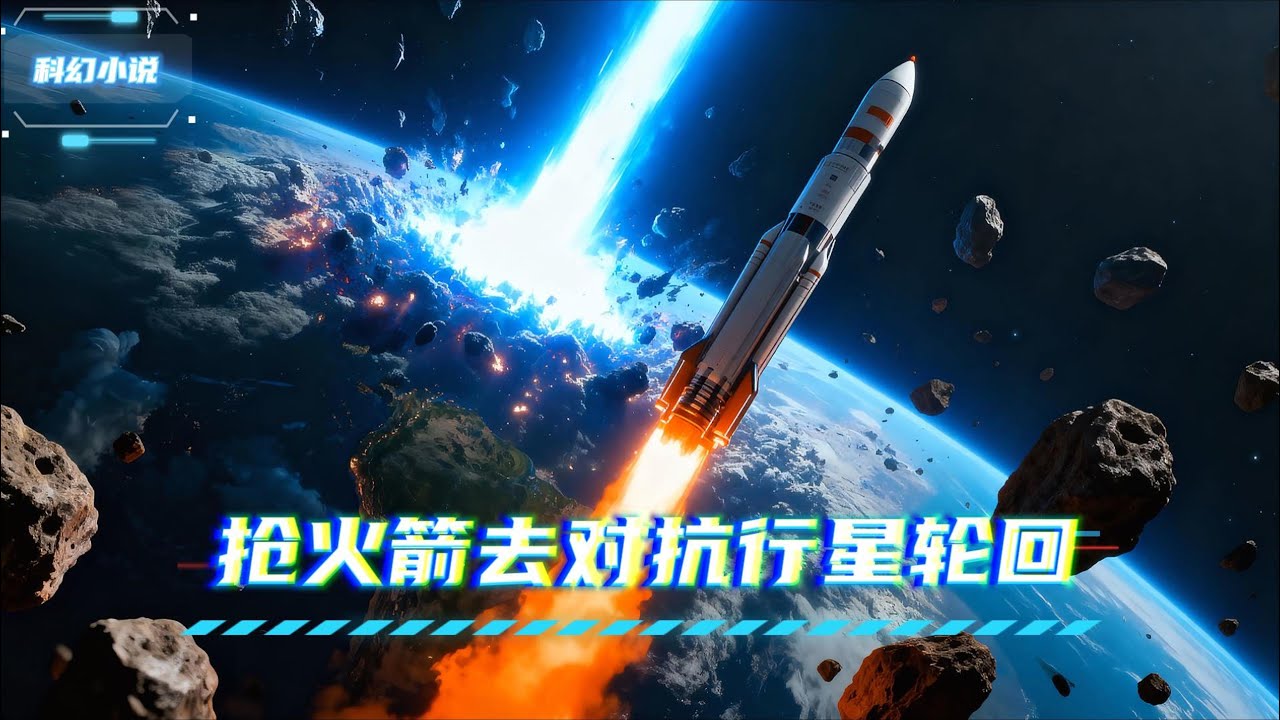 意外获得有往反未来能力的手环，却发现自己永远身处末日前的一个小时，只能每次试图去民间航天公司枪旅游飞船，目标是去火星躲末日#漫画解说 #小说 #科幻小说