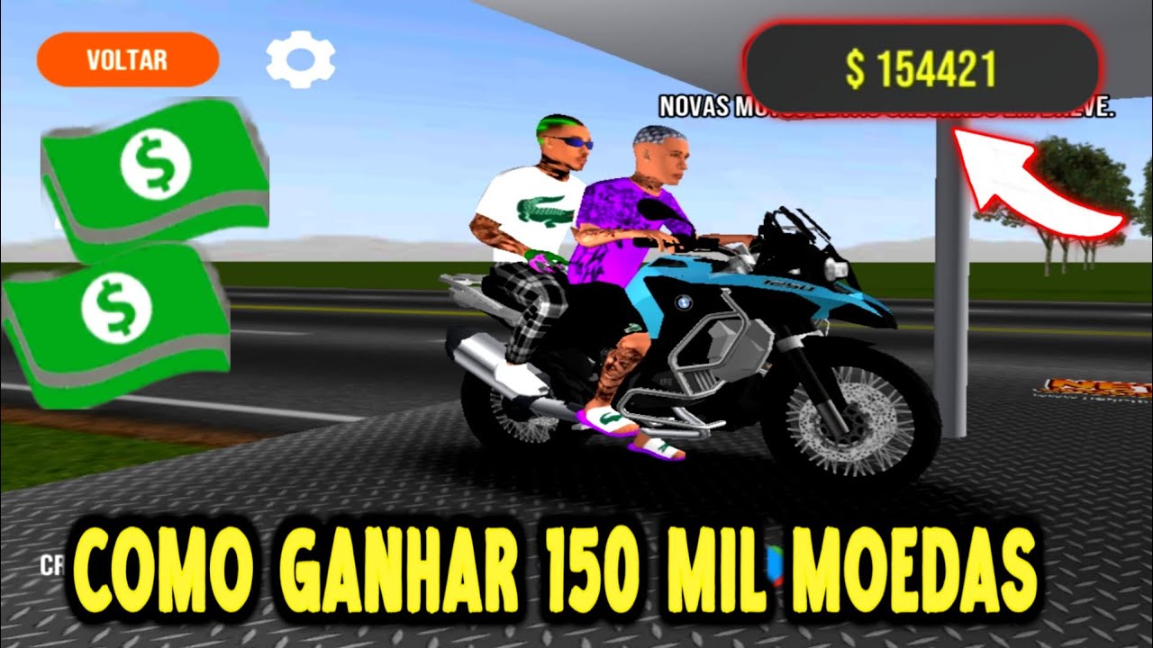 COMO GANHAR 50 MIL MOEDAS NO MOTOS WHEELIE 3D BUG NOVO!