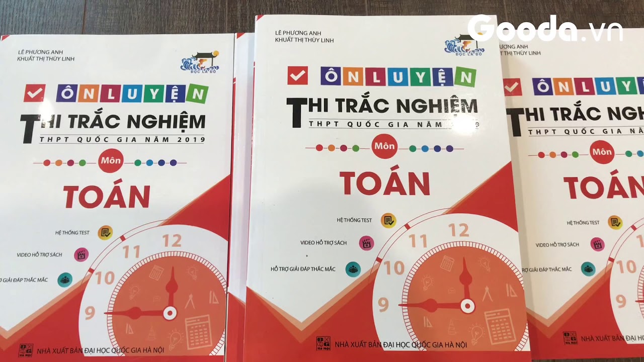 Sách luyện thi đại học môn toán hay | Review Sách Ôn Luyện Thi THPT Quốc Gia Năm 2019 Môn Toán