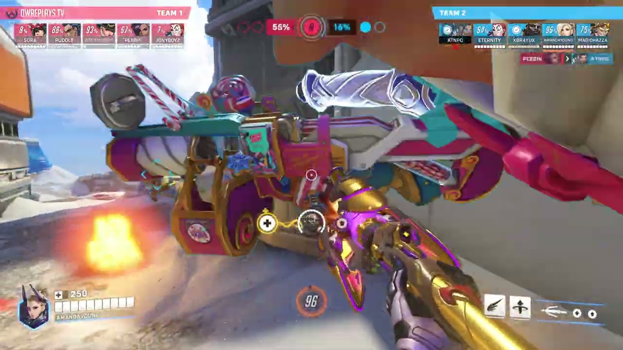 Sombra is Pretty Chill... Queen is Not by AMANDAYOUNG — Overwatch 2 Replay N8X25Z