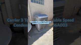 Carrier 3 Ton Infinity Variable Speed Condenser - 24VNA636A003 #hvac #airconditioning #carrier