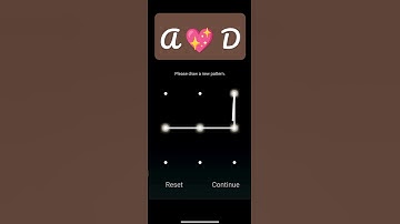 Pattern of AD Love 💖💖💖..#lock #couples #lockscreen #love #pattern