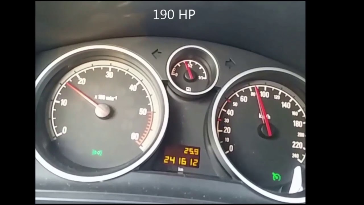 Opel Zafira 1 9cdti Stock 150hp Vs Opel Zafira 1 9cdti Software Stage 1 190hp Youtube