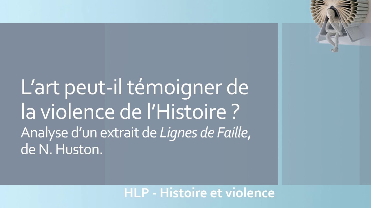 HLP - Histoire et violence - Nancy Huston (2/2) - YouTube