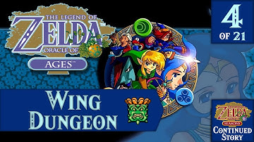The Legend of Zelda: Oracle of Ages - 4: Wing Dungeon | Dubbed Walkthrough