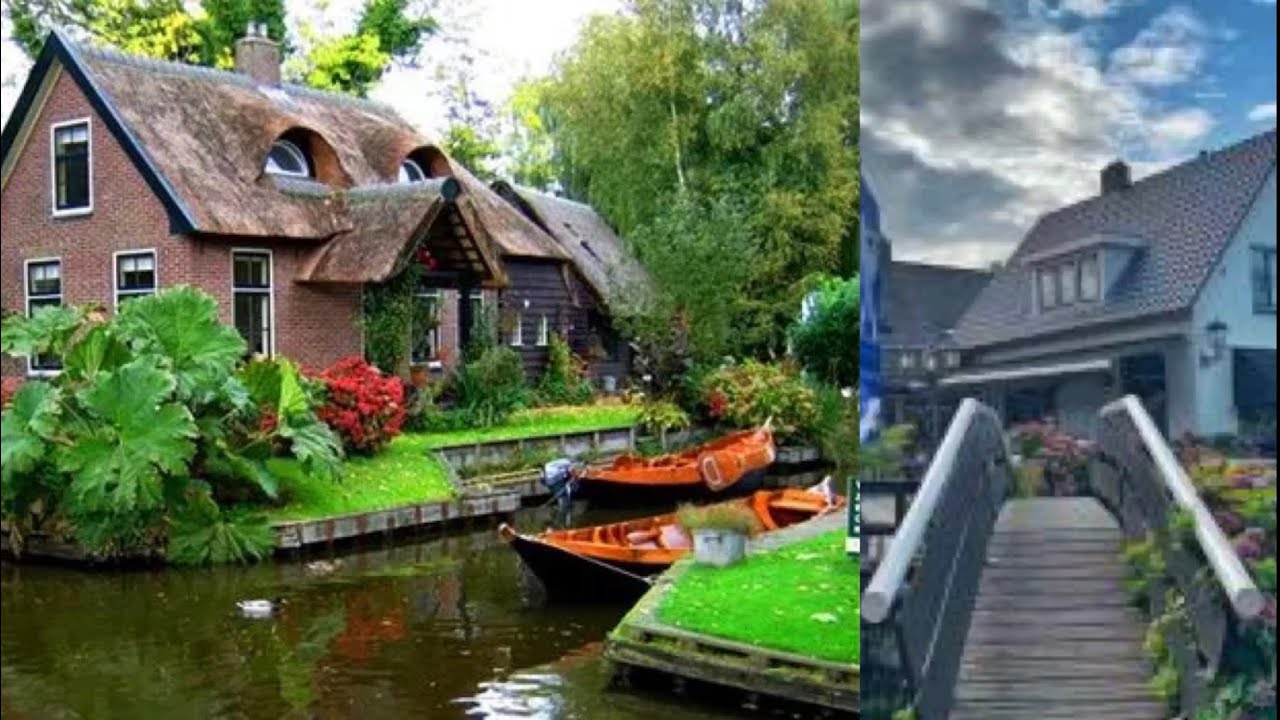 زرنا قرية خيتهورن في هولندا 🇳🇱 لأول مرة أسوق قارب 🤒