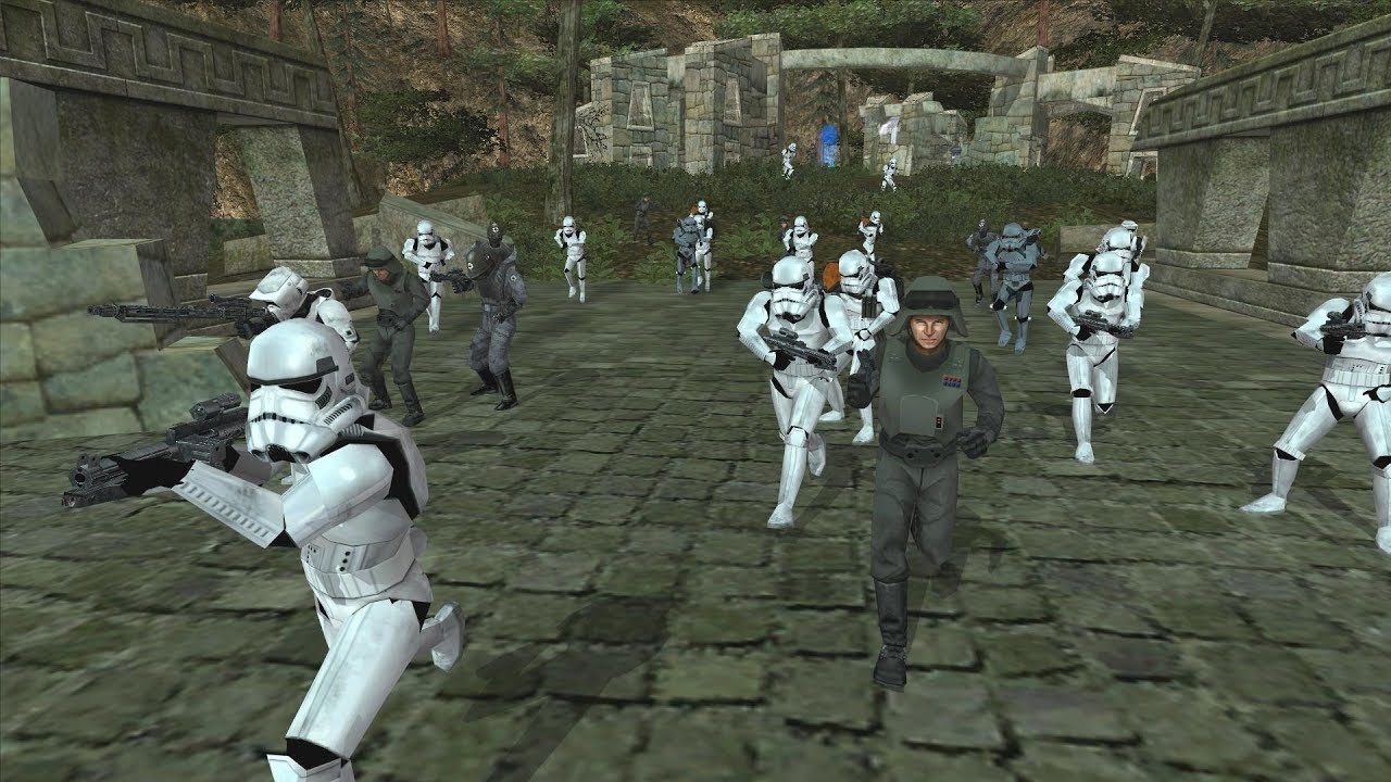 SW Battlefront 2 Mod Review - Yavin IV Ruins