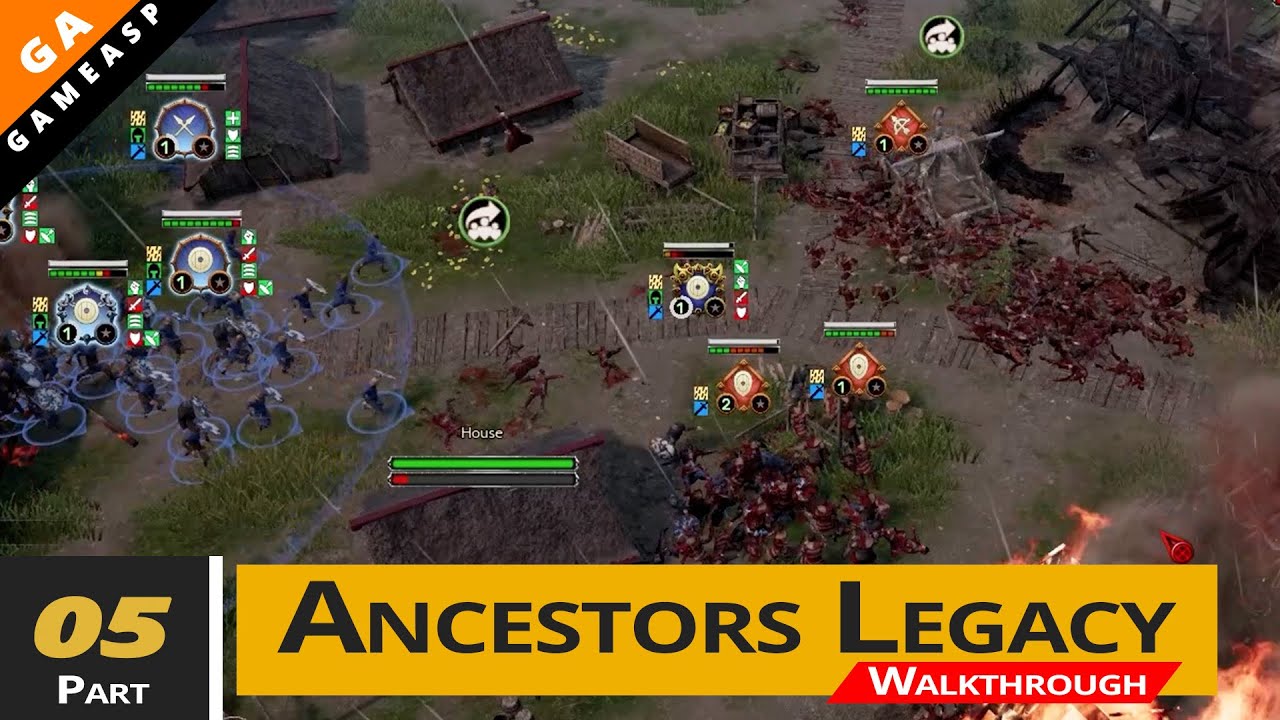 Ancestors Legacy Walkthrough | Part #5  | Ulf Ironbeard | The Lindisfarne Riches