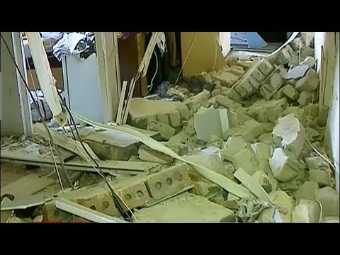 აფეთქება დევნილთა დასახლებაში