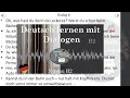 Dialoge B2 Deutsch Lernen Durch Hören 9