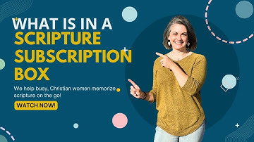 Introducing The Scripture Memory Subscription Box | Memorize Scripture in just FIVE minutes a day!
