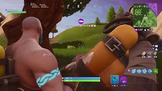 Fortnite_20180902　ソロ1位　２連式ショットガン1本のみ