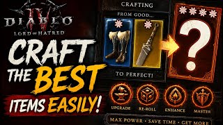 Craft Perfect Items Everytime - Made Easy | Diablo 4 Season 13