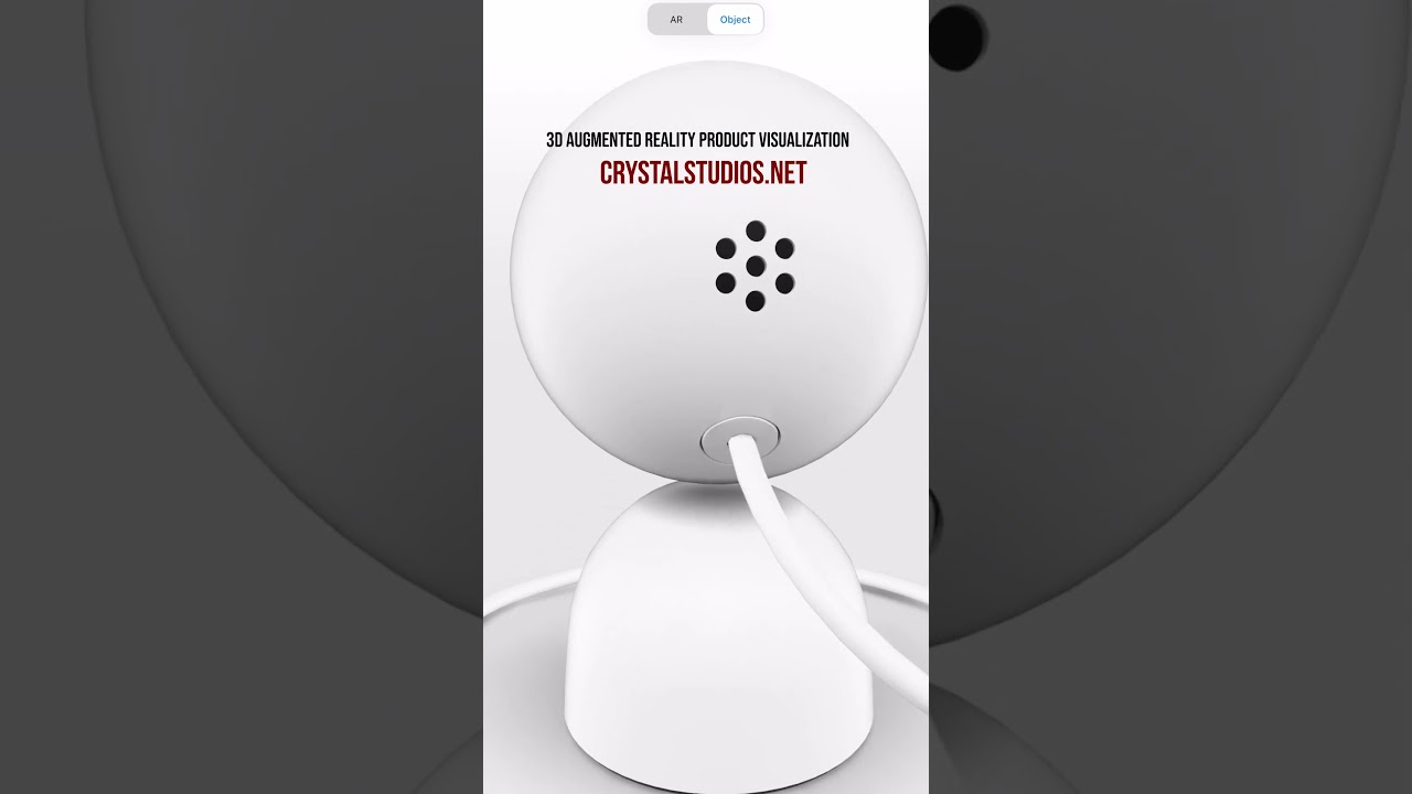 3D Augmented Reality product visualization. 