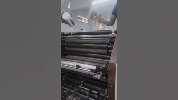 offset print ink mixing video