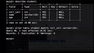 Database Management System | Lecture 2 | Basic SQL Queries (operations on tables) | The Sudoers Club