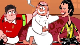 آخر مساعي هاري ماجواير لجذب انتباه الفرق السعودية. 😅