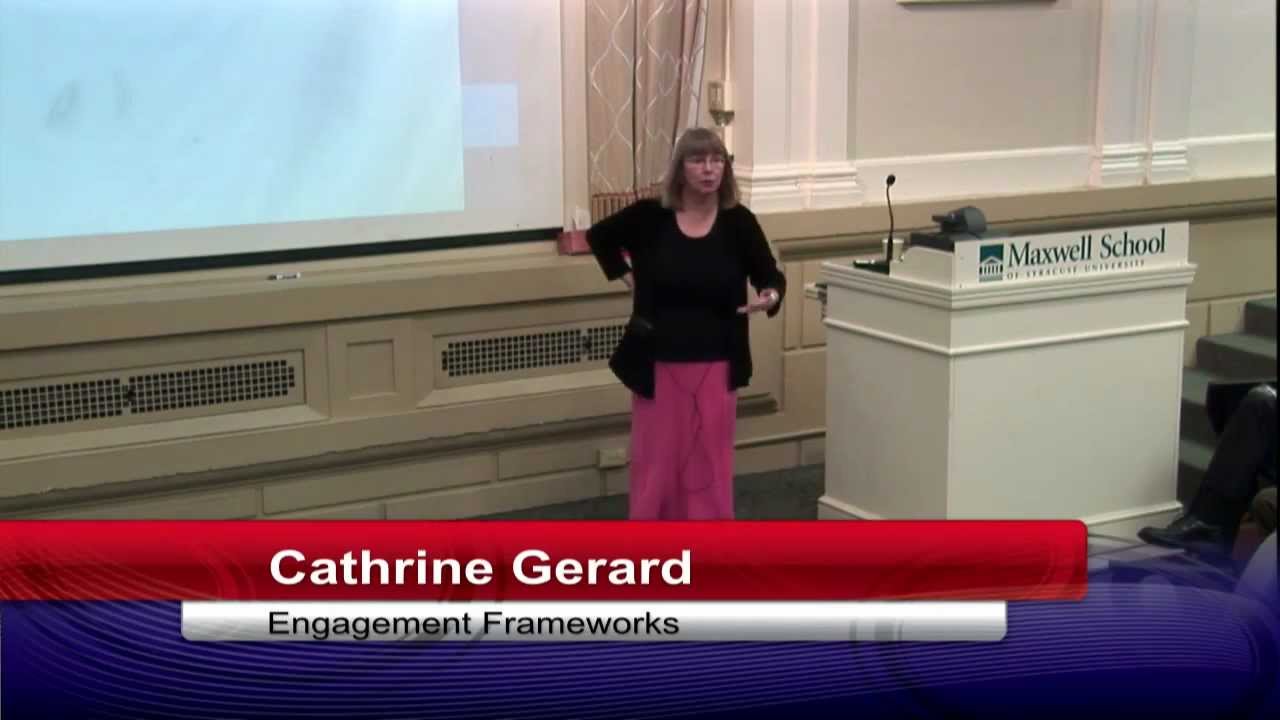 Engagement Frameworks to Address Resource Constraints in Complex Enviroments, Part 2 - YouTube Maxwell School of Syracuse University