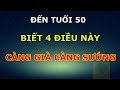 Người Đến Tuổi 50 Phải in Sâu Vào Não 4 Điều Này Thì Càng già Càng Sướng