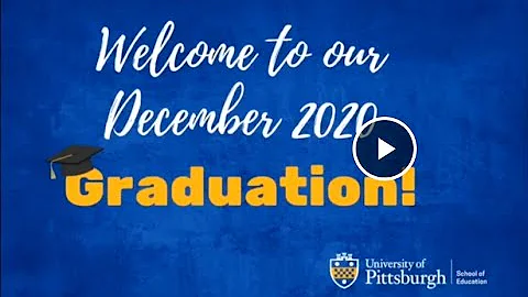 December 2020 Virtual Graduation