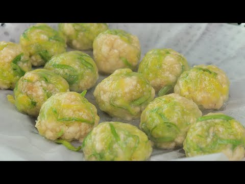 쿠킹옥 Cooking OK Korean foodのレシピ: ズッキーニで作った餃子風おかず「もちもち食感がダイエット中でも最高に美味しい」
