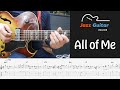 All of Me – Classic Jazz Guitar Melody and Easy Jazz Guitar Solo (with Tabs)