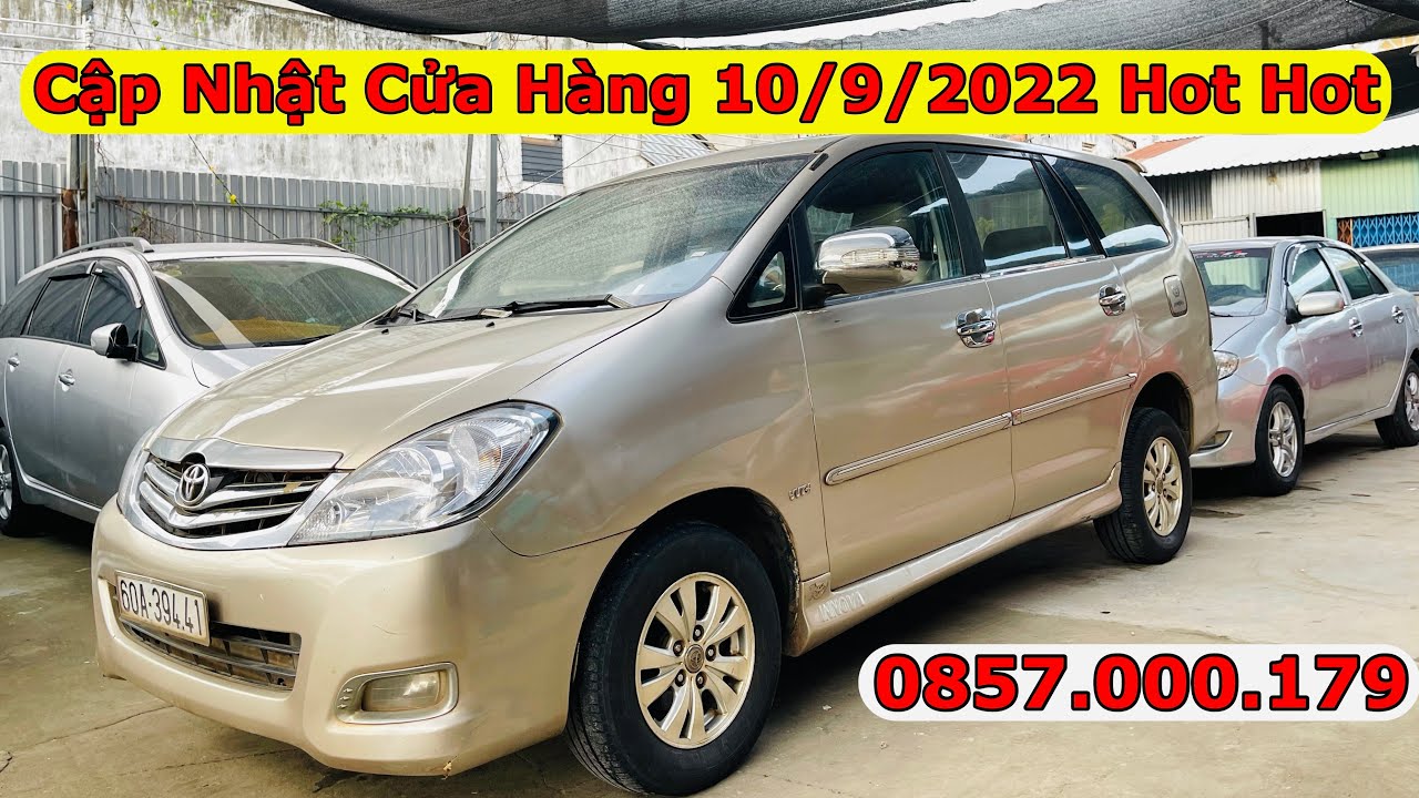 Cập Nhật Xe 10/9/2022 - Nguyên Dàn Xe 100 Mấy Triệu... - youtube