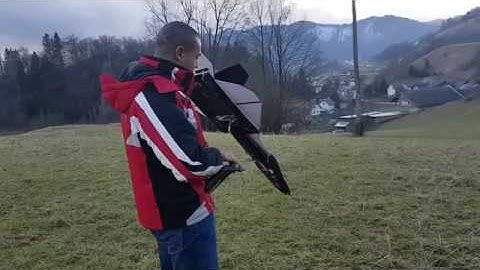 F22 Raptor scratch build finally flies.