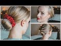 3 Easy Flight Attendant Hairstyles