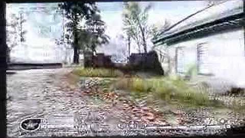 Call of Duty 4 glitch - overgrown